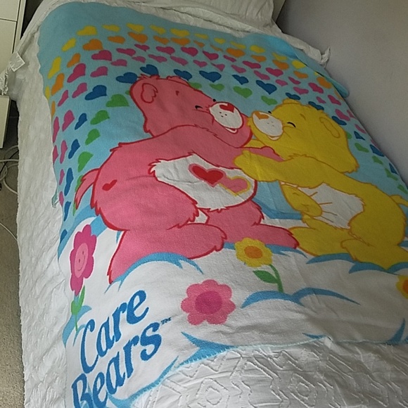 care bear blanket